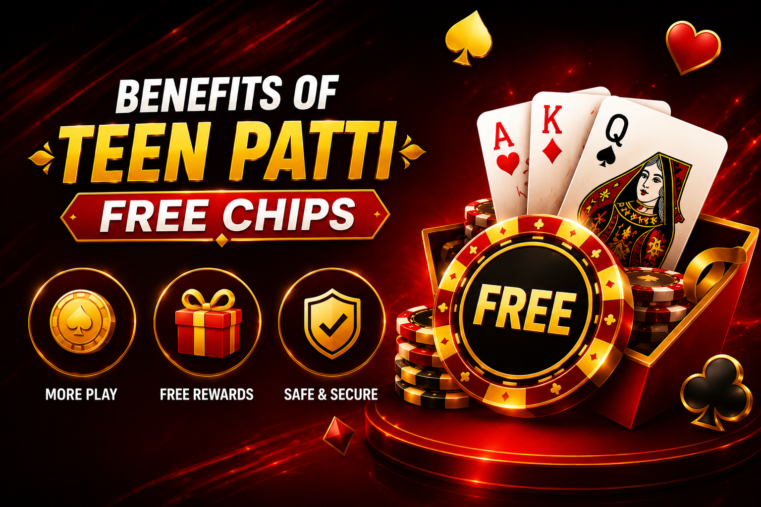 Benefits of Teen Patti Free Chips