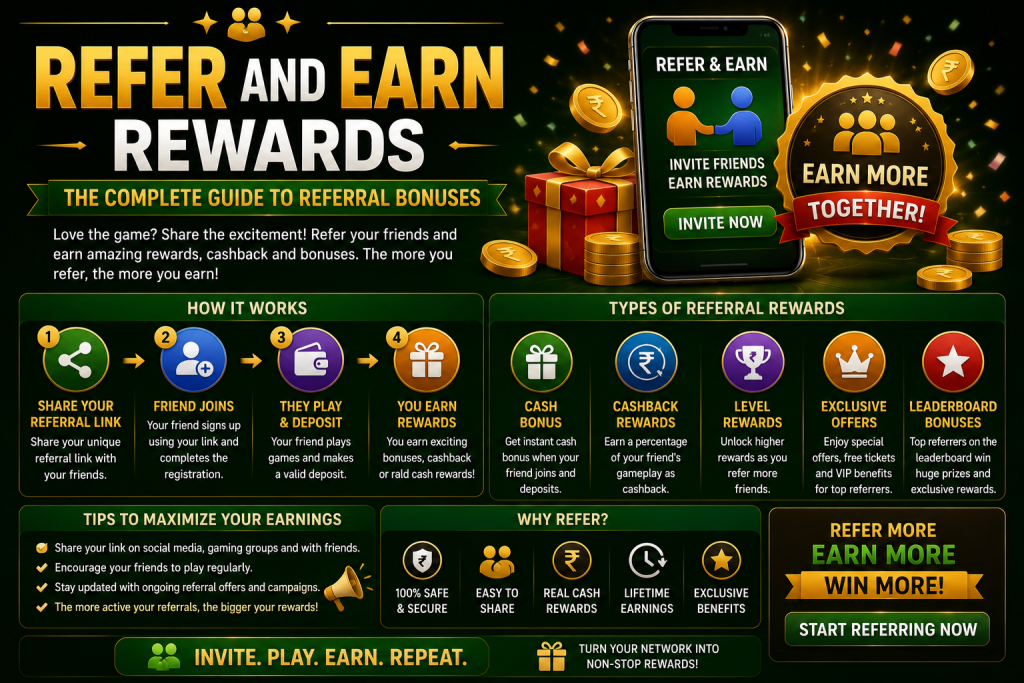 Refer and Earn Rewards