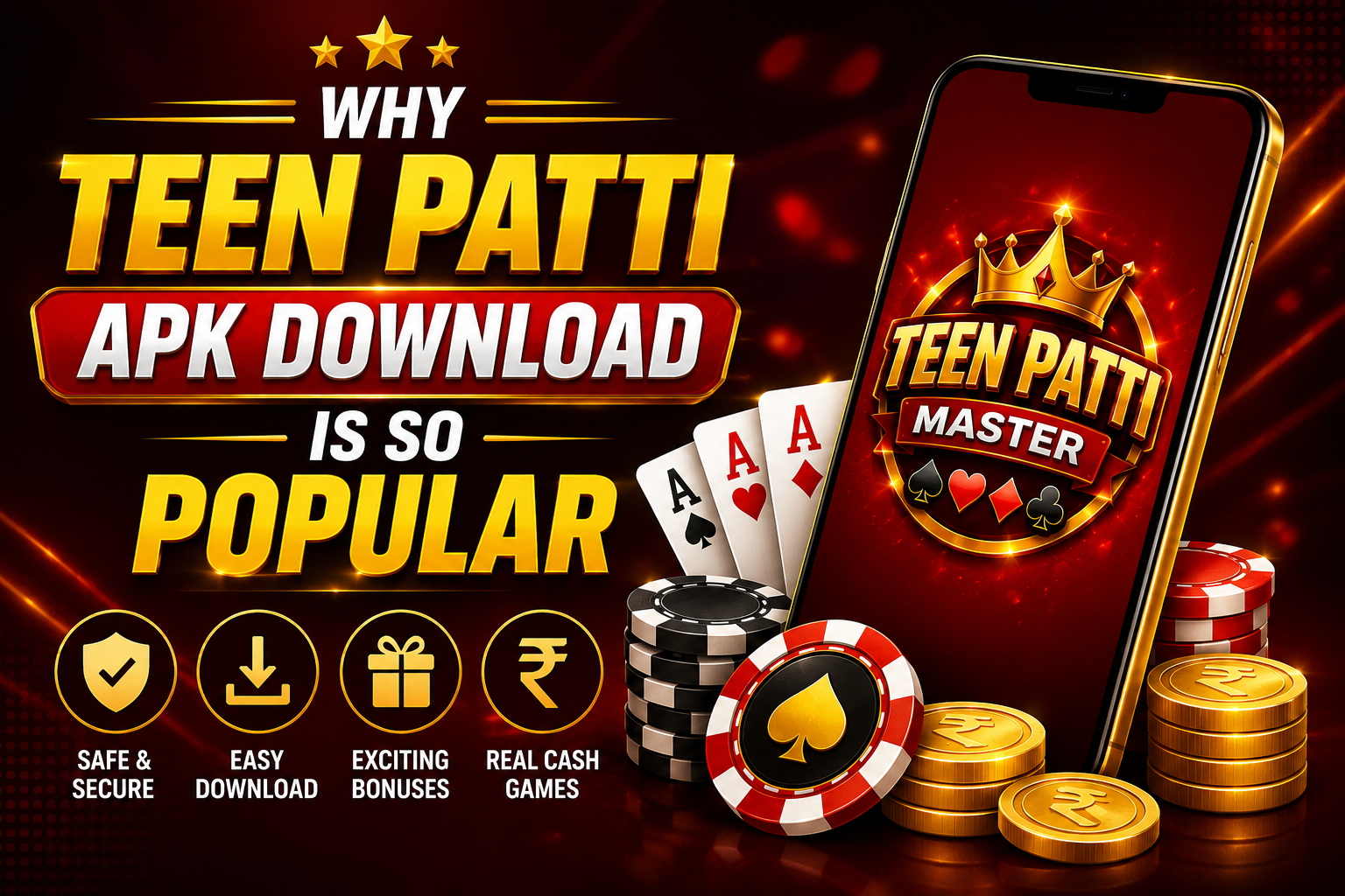 Teen Patti APK Download is So Popular