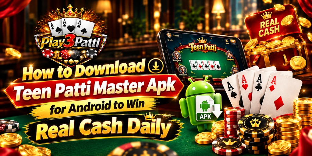 How to Download Teen Patti Master Apk for Android to Win Real Cash Daily